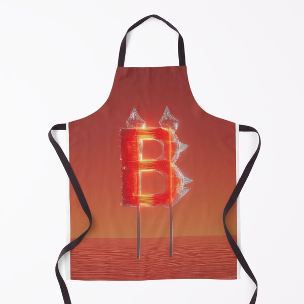 Item preview, Glowing Neon Letter B on Red Background – Modern Luminous Typography Art designed and sold by Grafititee.