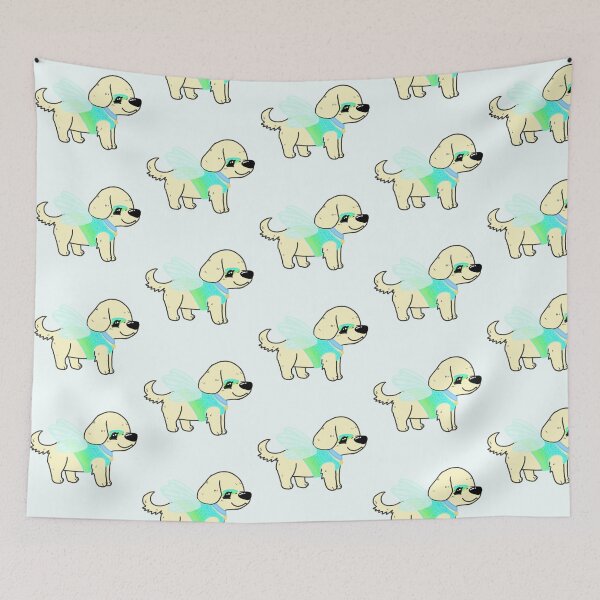 Item preview, Buggles - Golden Labrador Dragonfly  designed and sold by Sarah Reed.