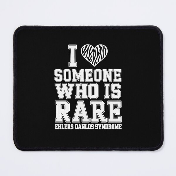 Item preview, Ehlers Danlos Syndrome Black and White Awareness Ribbon Love designed and sold by catsdothingz.