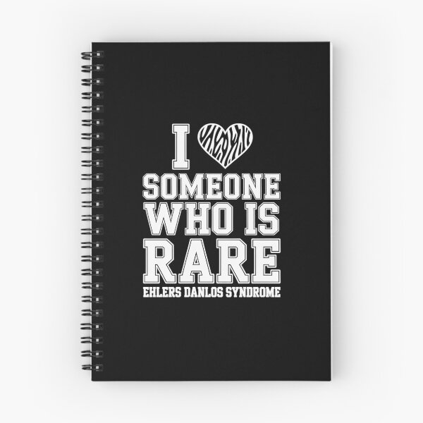 Item preview, Ehlers Danlos Syndrome Black and White Awareness Ribbon Love designed and sold by catsdothingz.