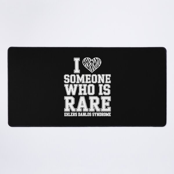 Item preview, Ehlers Danlos Syndrome Black and White Awareness Ribbon Love designed and sold by catsdothingz.