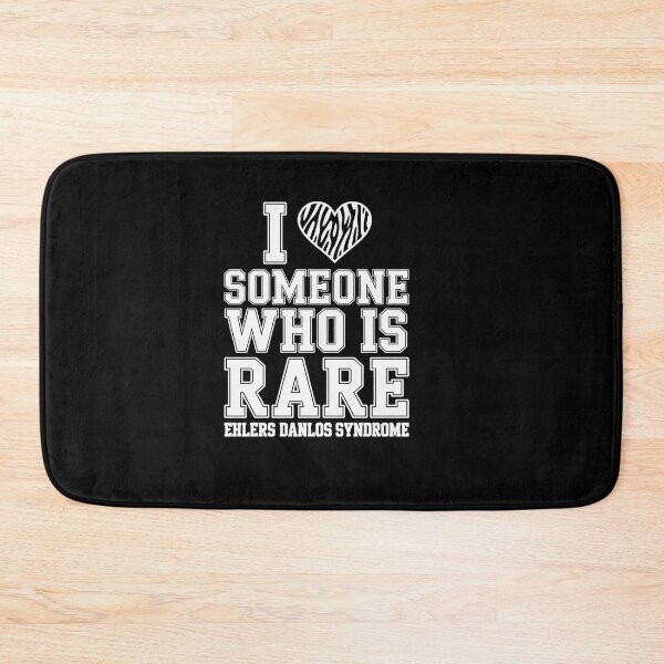 Item preview, Ehlers Danlos Syndrome Black and White Awareness Ribbon Love designed and sold by catsdothingz.
