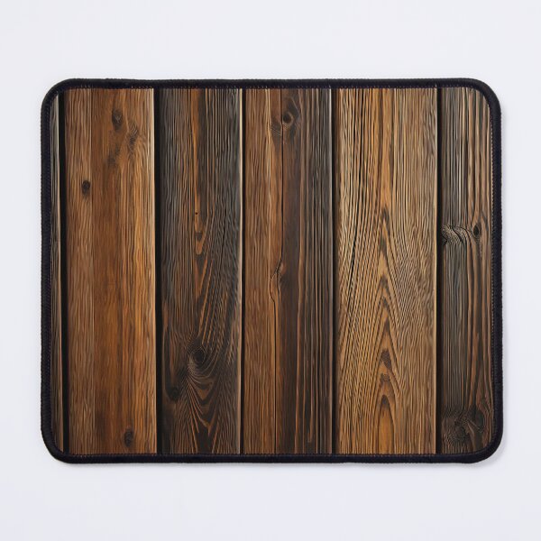 Item preview, Vertical Rustic Wooden Plank Texture with Deep Natural Wood Grain and Warm Brown Tones, Cozy Dark Wood Surface Style for Interior Decor and Everyday Lifestyle Design designed and sold by SurfaceCraft Studio.