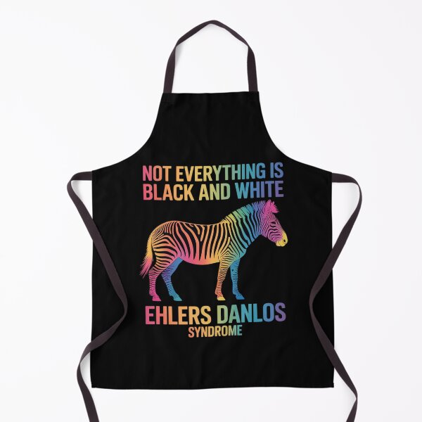 Item preview, Ehlers Danlos Syndrome Black And White EDS Zebra designed and sold by catsdothingz.