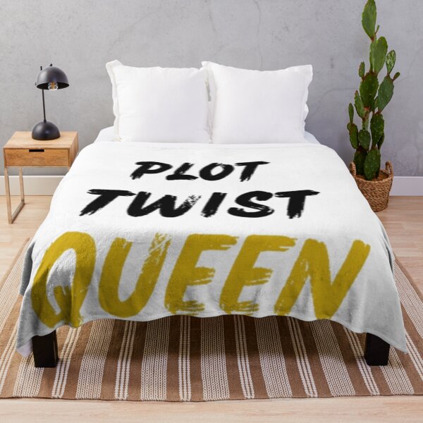 Item preview, Plot Twist Queen - Funny Sarcastic Quote designed and sold by Haevora.