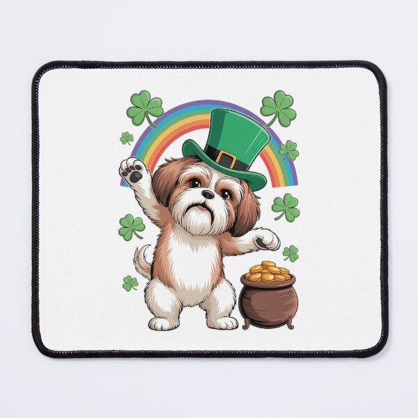 Item preview, Dabbing Leprechaun Shih Tzu Dog St Patricks Day Irish designed and sold by IdunayaStore.