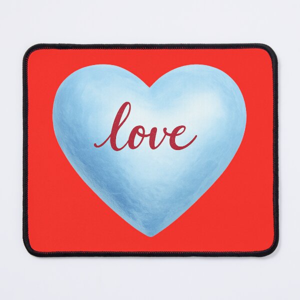 Item preview, Love Beneath the Surface – Blue Heart Art designed and sold by annenambiro.