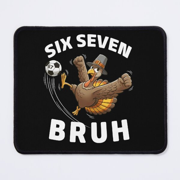Item preview, Funny 67th Six Seven Birthday Soccer Turkey T-Shirt designed and sold by LashondaGreen89.