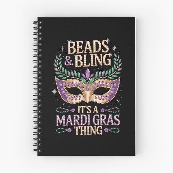 Item preview, Beads & Bling It's A Mardi Gras Thing Cute Carnival designed and sold by IdunayaStore.