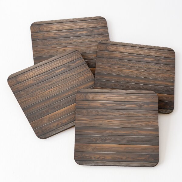 Item preview, Warm Dark Wooden Plank Texture with Rich Natural Grain and Rustic Surface Pattern for Cozy Interior, Background, and Surface Design designed and sold by SurfaceCraft Studio.