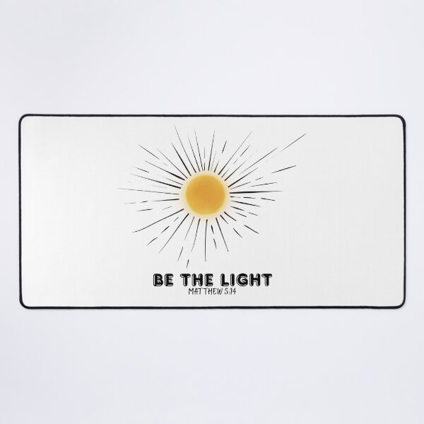 Item preview, Be the Light, Matthew 5:14 designed and sold by HopeRenewedStudio.