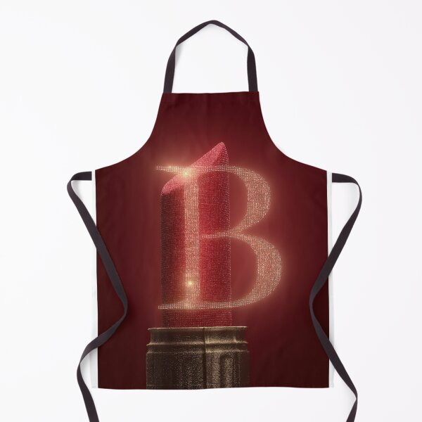 Item preview, Glowing Neon Letter B on Red Background – Modern Luminous Typography Art designed and sold by Grafititee.