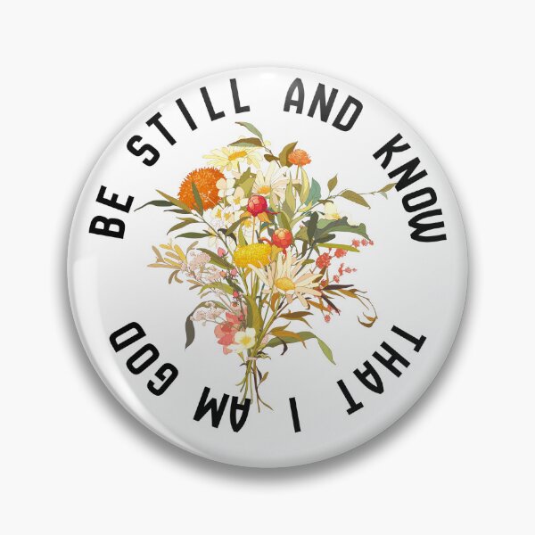 Item preview, Be Still and know that I Am God designed and sold by HopeRenewedStudio.