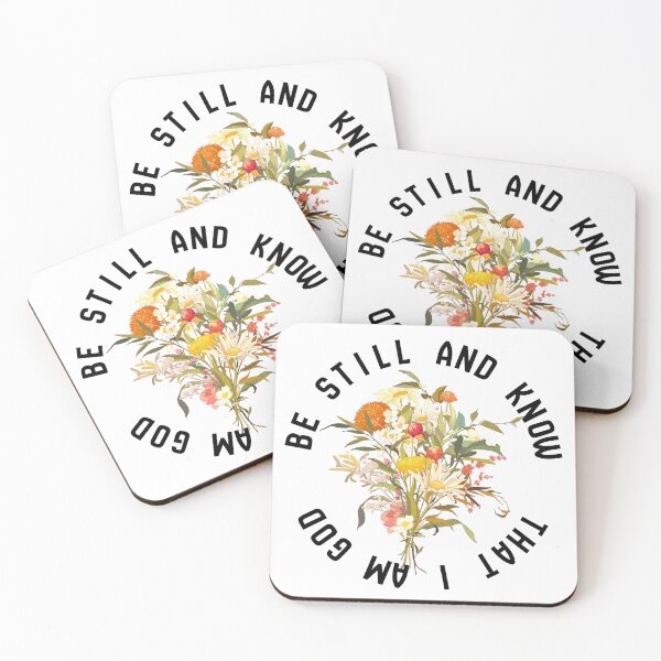 Item preview, Be Still and know that I Am God designed and sold by HopeRenewedStudio.