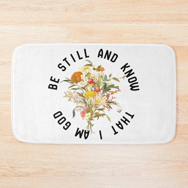 Item preview, Be Still and know that I Am God designed and sold by HopeRenewedStudio.
