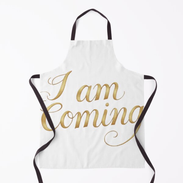 Item preview, I Am Coming – Bold Statement Typography Design designed and sold by Colorfulsigns.