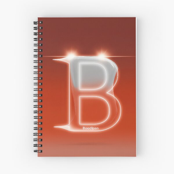 Item preview, Glowing Neon Letter B on Red Background – Modern Luminous Typography Art designed and sold by Grafititee.