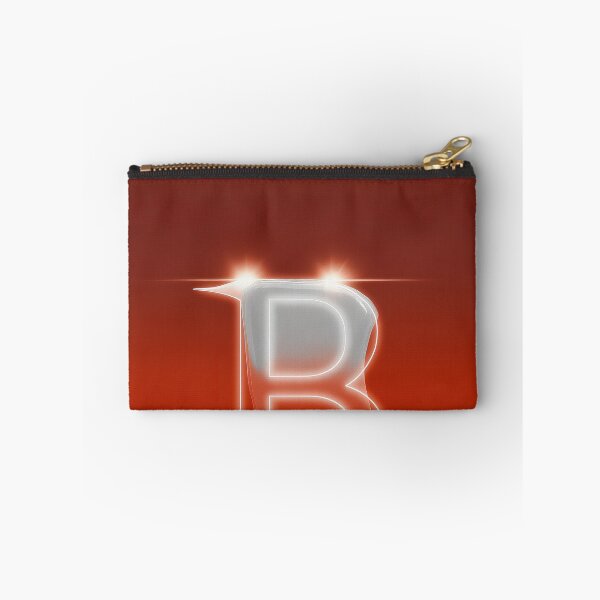 Item preview, Glowing Neon Letter B on Red Background – Modern Luminous Typography Art designed and sold by Grafititee.