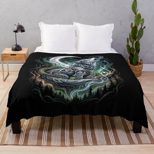 Item preview, Mystic Celtic Wolf designed and sold by BikeRelaxStudio.