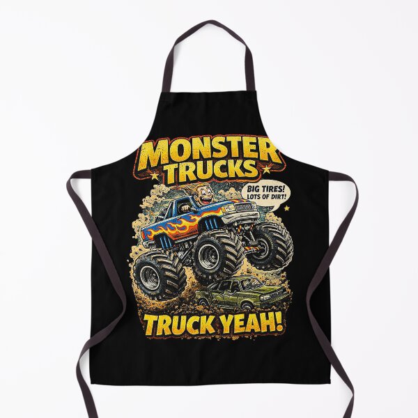 Item preview, Monster Trucks Truck Yeah! Big Tires Lots of Dirt Off-Road Design designed and sold by anamul43.