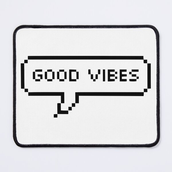 Item preview, 8 bit chat box good vibes pixel art designed and sold by tonylau81.