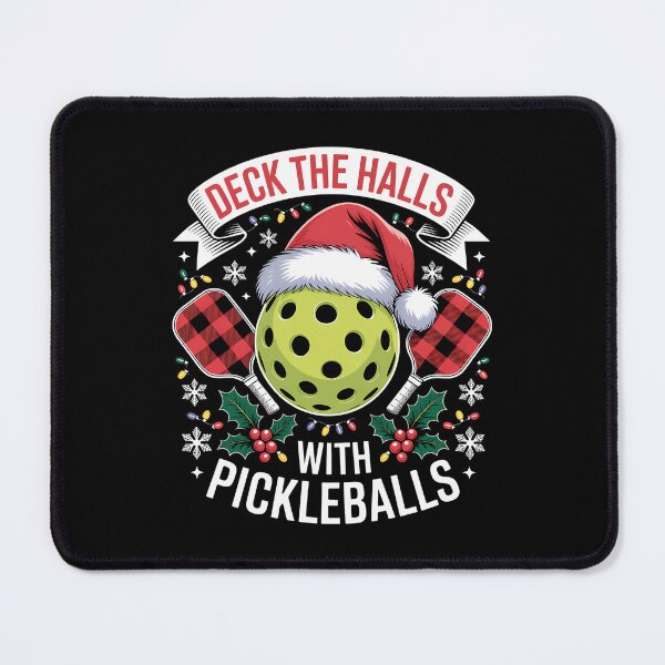 Item preview, Deck The Halls with Pickleballs Xmas designed and sold by IdunayaStore.
