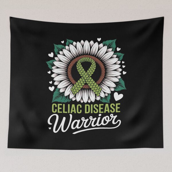 Item preview, Celiac Disease Awareness Autoimmune Warrior Sunflower Women designed and sold by KonopikaaArt.