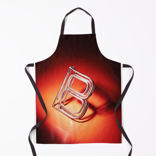 Item preview, Glowing Neon Letter B on Red Background – Modern Luminous Typography Art designed and sold by Grafititee.