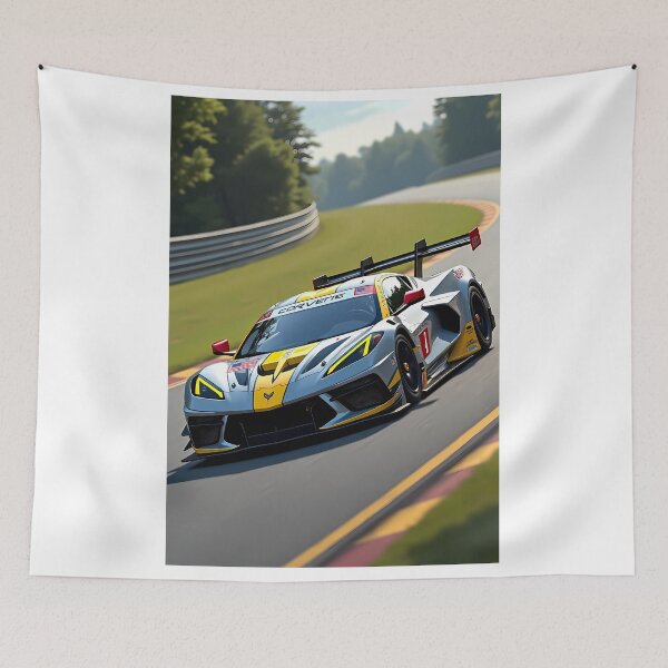 Item preview, C8 Corvette Racing Car on Track. designed and sold by Alien-Architect.