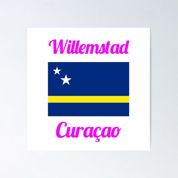 Item preview, Willemstad Curaçao - Stylish Prints, designed and sold by Fleetwood1994.