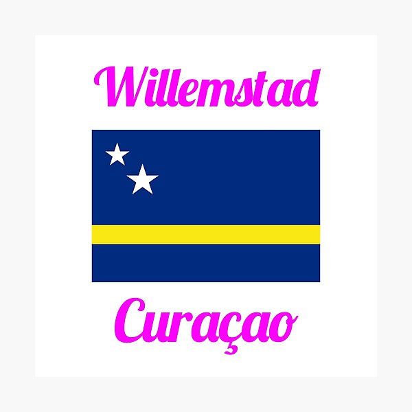 Item preview, Willemstad Curaçao - Stylish Prints, designed and sold by Fleetwood1994.
