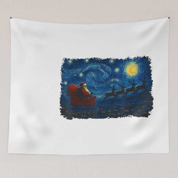 Item preview, Santa Painting Men Women Kids Funny Ugly Christmas designed and sold by raelinema9mar1.