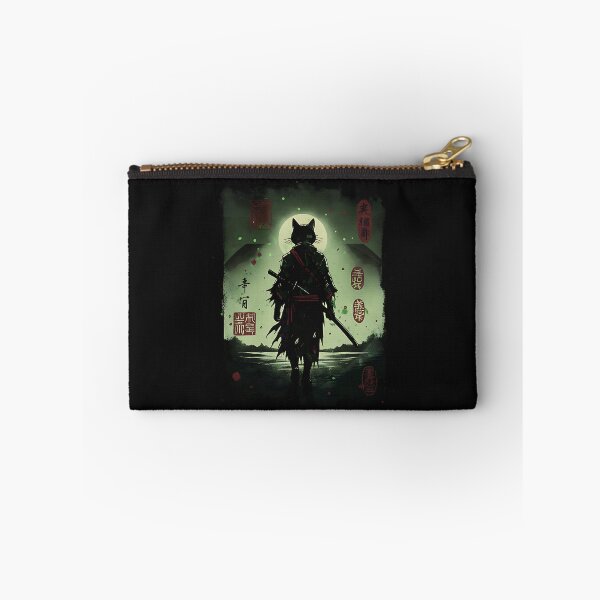 Item preview, Lucky Ronin Samurai Cat St Patrick’s Day – Japanese Art  designed and sold by yaginoie.
