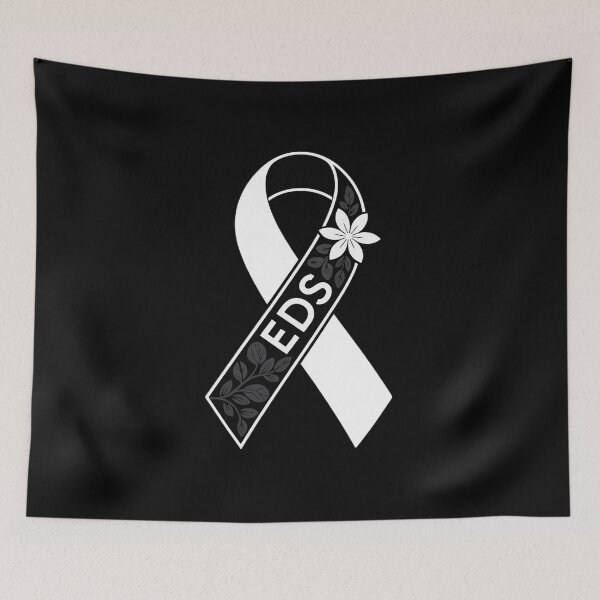Item preview, Ehlers Danlos Syndrome Zebra Ribbon Awareness designed and sold by KonopikaaArt.