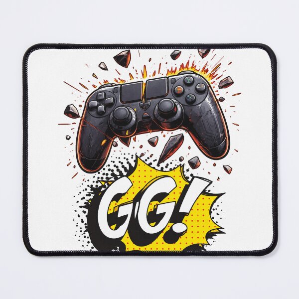 Item preview, GG Rage | Gamer Controller Comic Explosion designed and sold by ArtzyAyb.