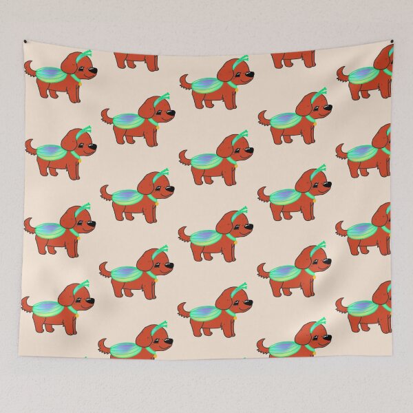 Item preview, Buggles - Dark Red Labrador Emerald Beetle designed and sold by Sarah Reed.