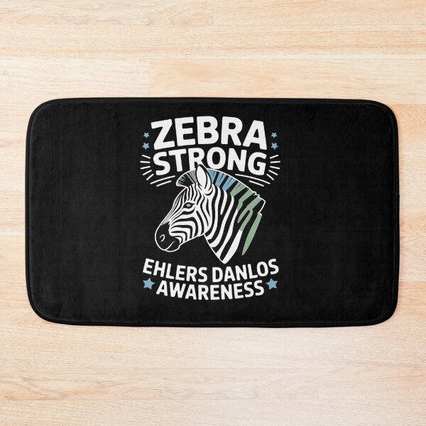 Item preview, Ehlers Danlos Syndrome Zebra Strong EDS Awareness designed and sold by KonopikaaArt.