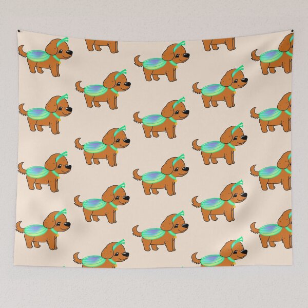 Item preview, Buggles - Red Labrador Emerald Beetle designed and sold by Sarah Reed.