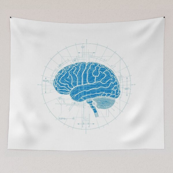 Item preview, Technical Anatomy of the Human Brain designed and sold by Wonderful Designs.
