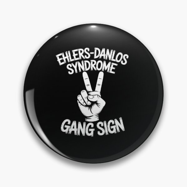 Item preview, Danlos Syndrome Gang Sign EDS and HSD Awareness Month designed and sold by KonopikaaArt.