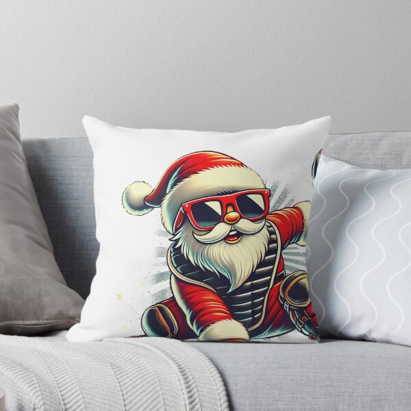 Item preview, Santa Playing Baseball As Catcher Boys Kids Teens Christmas designed and sold by raelinema9mar1.