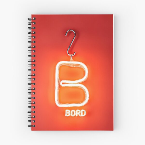 Item preview, Glowing Neon Letter B on Red Background – Modern Luminous Typography Art designed and sold by Grafititee.