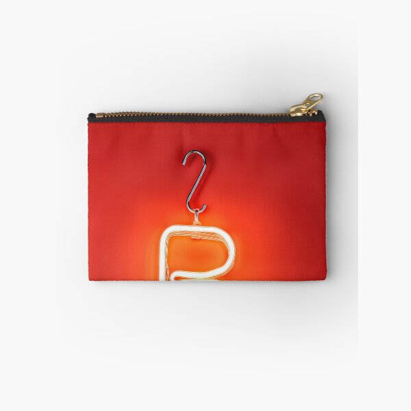 Item preview, Glowing Neon Letter B on Red Background – Modern Luminous Typography Art designed and sold by Grafititee.