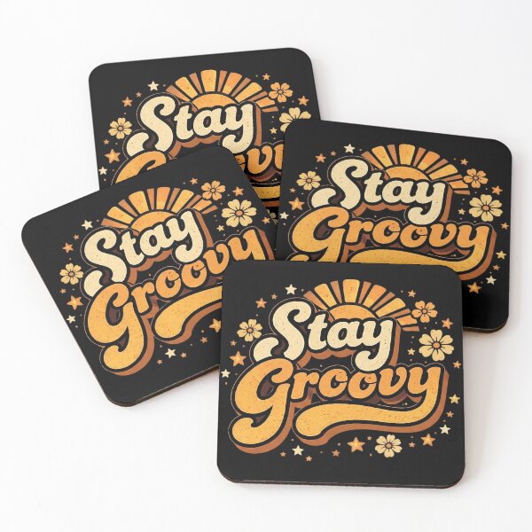 Item preview, Stay Groovy – Retro Typography Vintage 70s Quote T-Shirt | Classic Positive Vibe Design designed and sold by SoulenCify.