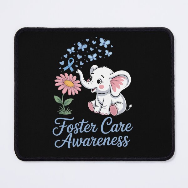 Item preview, Elephant Foster Care Awareness Foster Care Ribbon designed and sold by KonopikaaArt.