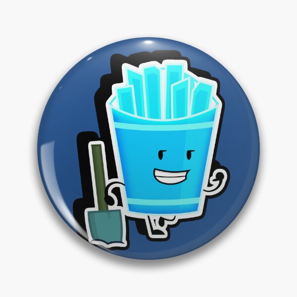 Item preview, Blue Fries designed and sold by RanDUMBstickers.