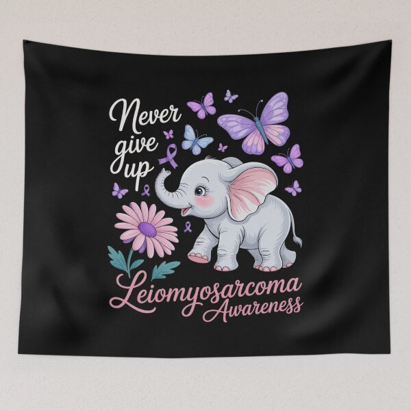 Item preview, Elephant Leiomyosarcoma Awareness designed and sold by KonopikaaArt.