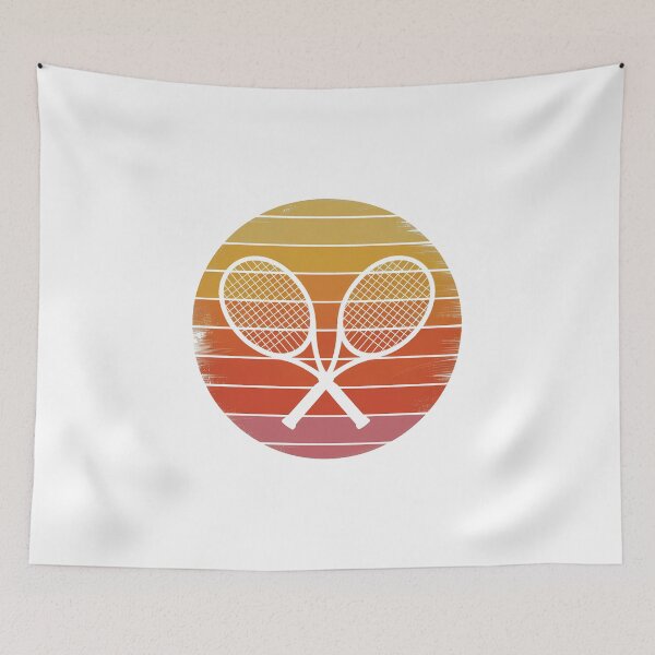 Item preview, Crossed Tennis Racquets designed and sold by IdunayaStore.