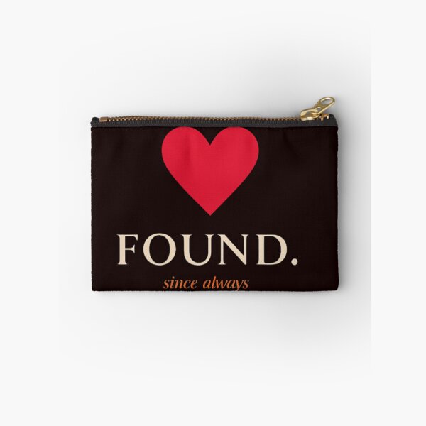 Item preview, FOUND. – Minimalist Love Heart Location Design designed and sold by FrameFlow.