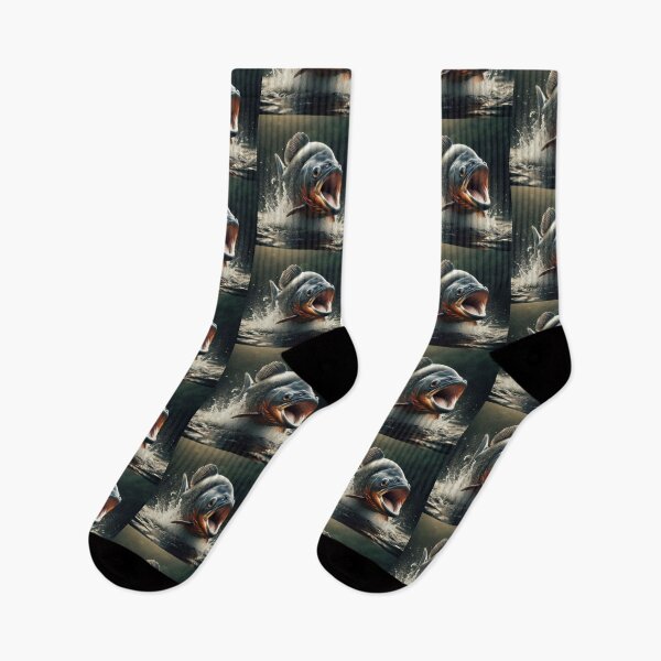 Item preview, Piranha Surge – Wild Bite in Motion designed and sold by Dogandesighn.
